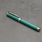 Mistral töltőtoll, Ebonit, Fegyverfém szerkezet, Ródium gyűrű