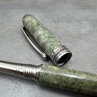 Mistral Töltőtoll, Színezett habos juharfa, Ródium szerkezet, vésett gyűrű