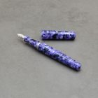 P52 töltőtoll, "Minerva" gyanta, Titán gyűrű