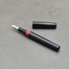P52 töltőtoll, Ébenfa, Piros ebonit