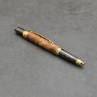 ZEPHYR golyóstoll, Olajfa tolltest, Fegyverfém/Aranyozott szerkezet