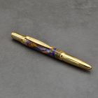 Zephyr golyóstoll, "Sunset" akrilgyanta, Arany színű szerkezet