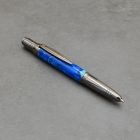 Zephyr golyóstoll, "Óceánkék" gyanta, Fegyverfém szerkezet